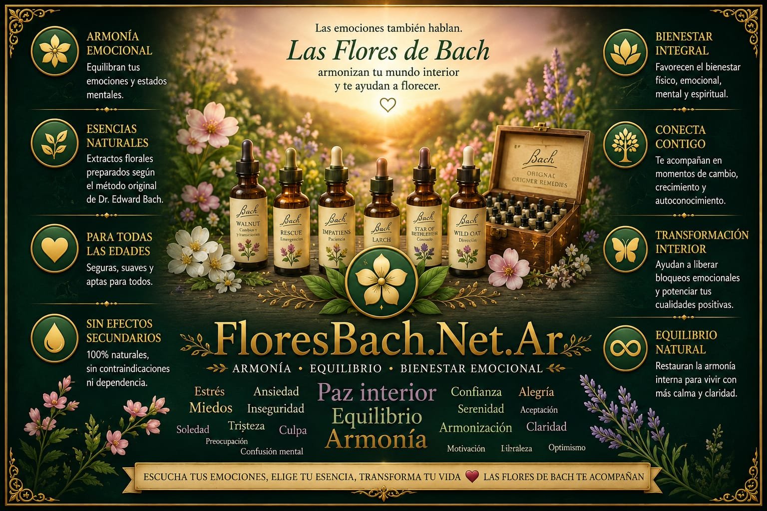 Flores De Bach - Holistica.Net.Ar